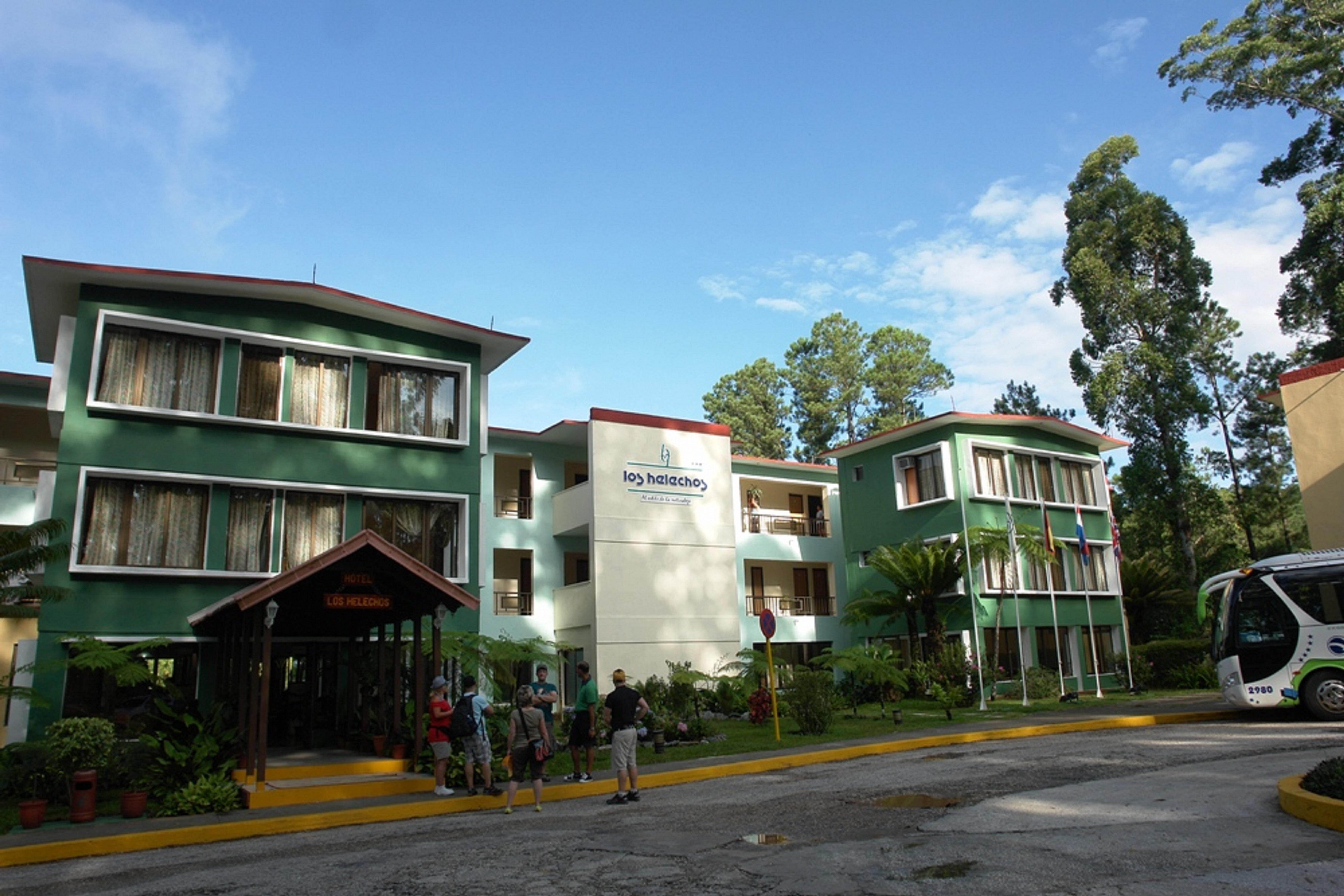 Hotel Los Helechos Topes de Collantes Exterior foto